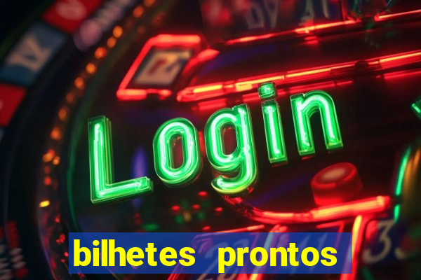 bilhetes prontos apostas esportivas